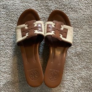 Tory Burch Tan Wedge